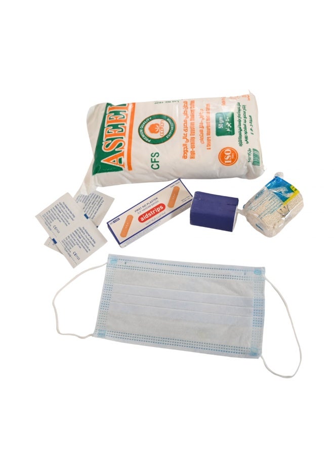 صفا حقيبة إسعافات أولية رقم 1 لتوفير المستلزمات الطبية الأساسية لعلاج الإصابات البسيطة وحالات الطوارئ. - Image 3